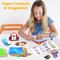 224 Sheets Origami Paper Kit for Kids Ages 5-8 8-12, Color Folding Paper Set with Origami Book, Art Craft Supplies for Boys Girls 9-12, Travel Game Airplane Car Road Trip Activities Toy Gifts